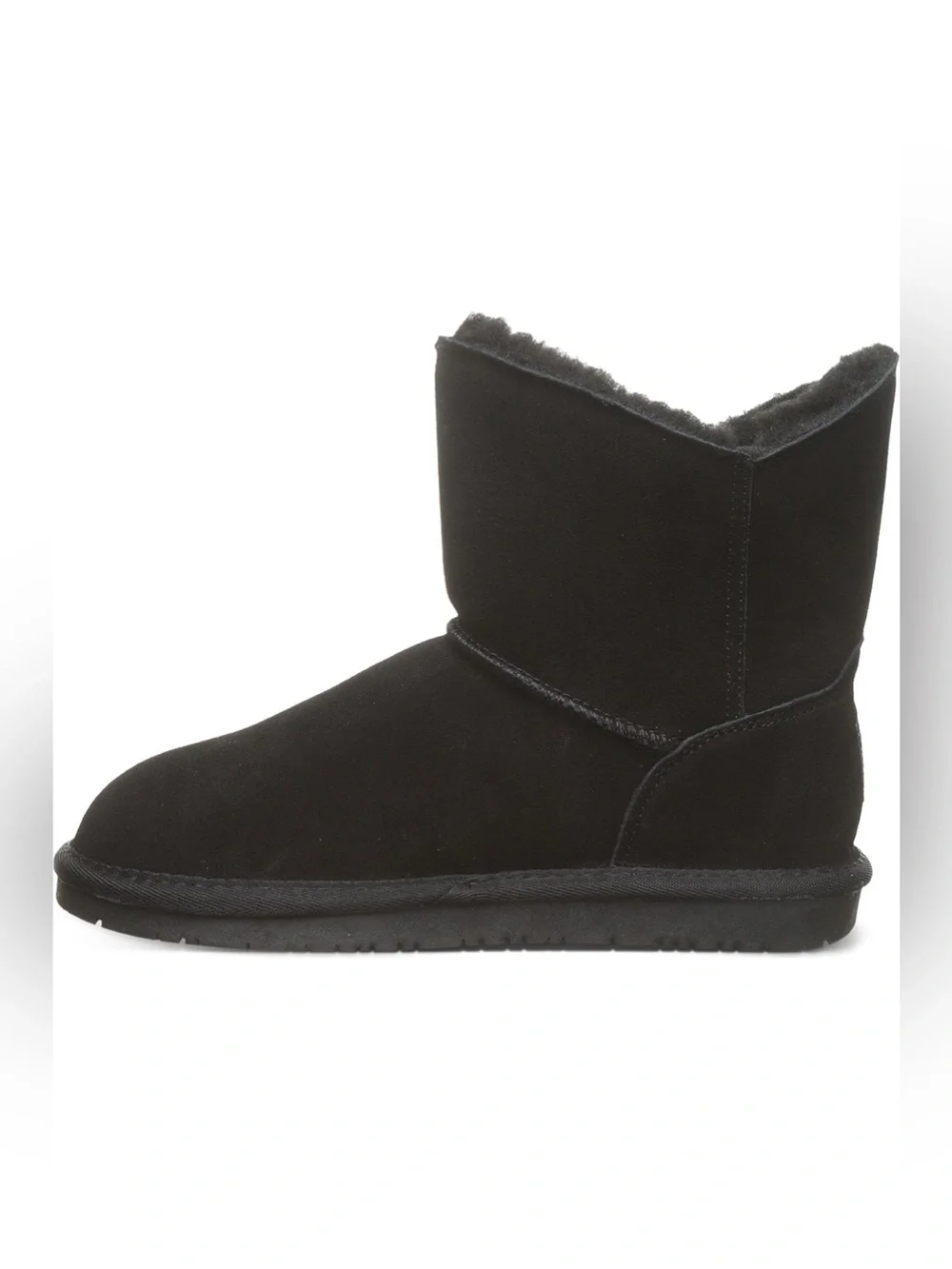 Bearpaw Steph Faux Shearling Lined Bootie 6 Black